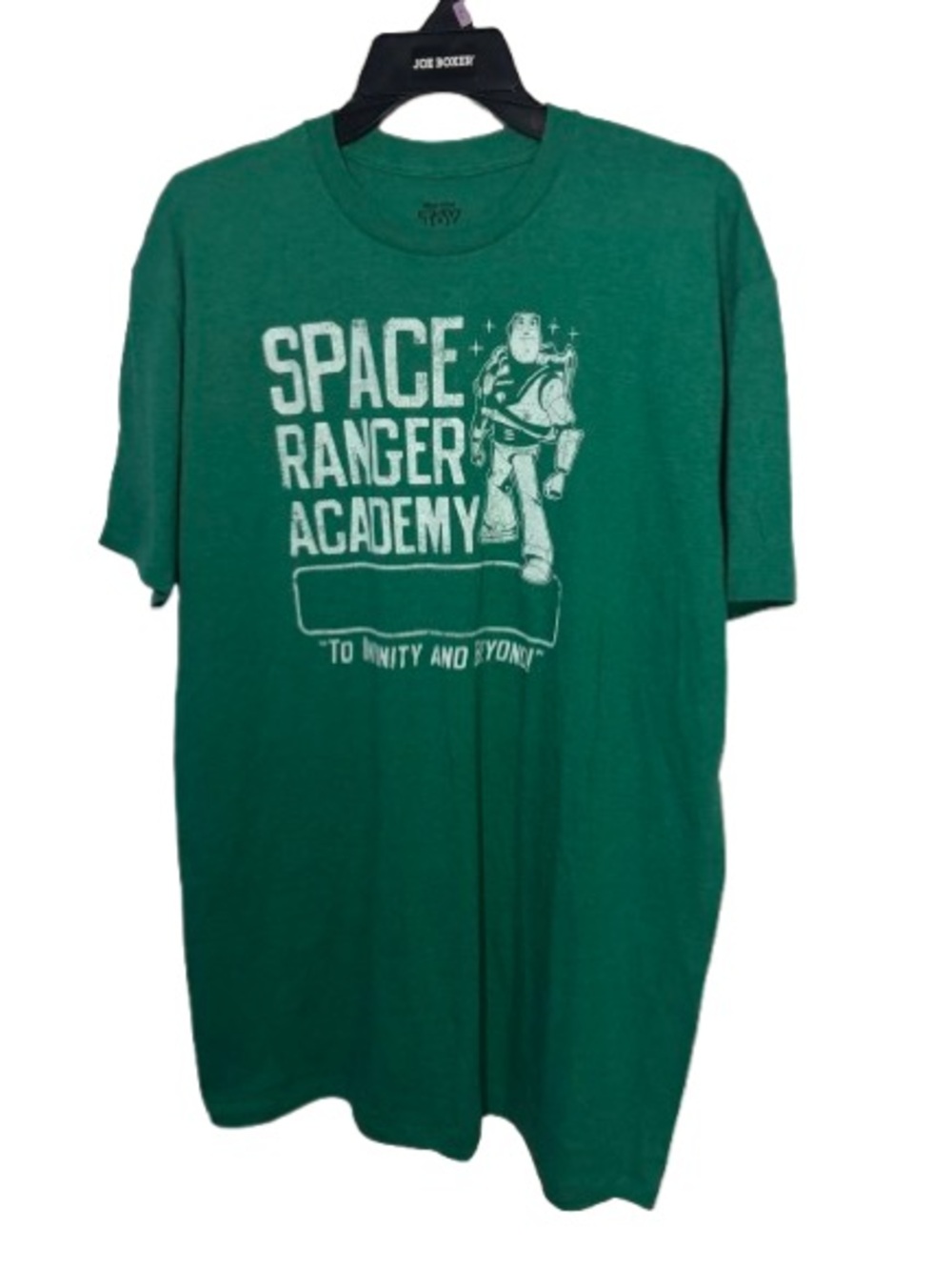 Disney Toy Story Space Ranger Academy T-Shirt Buzz Lightyear Green Mens XL